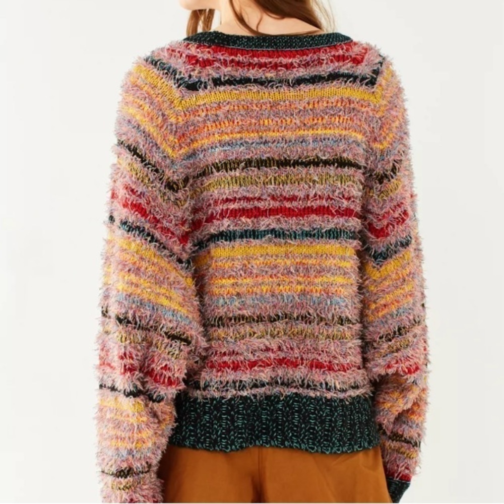 Urban Outfitters Menswear Inspired Silence and Noise Party Yarn Sweater Size M - Picture 10 of 16